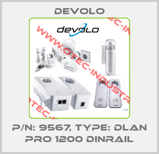 p/n: 9567, Type: dLAN pro 1200 DINrail-big