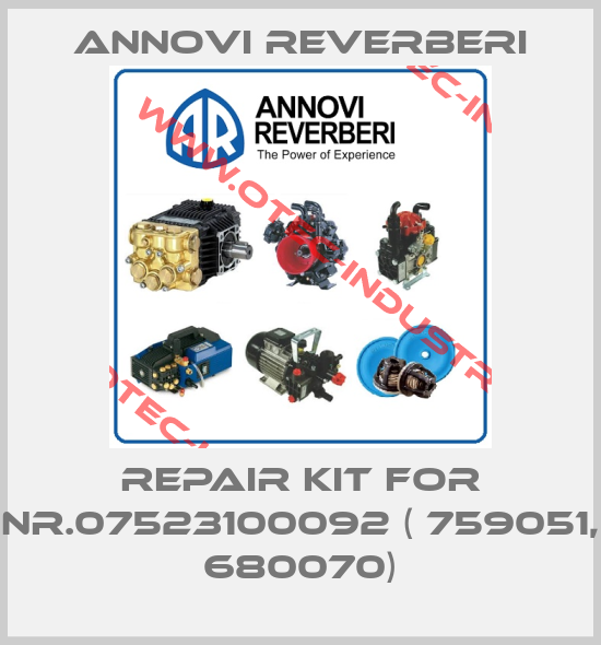 repair kit for NR.07523100092 ( 759051, 680070)-big