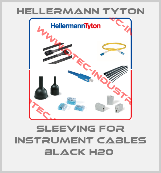 SLEEVING FOR INSTRUMENT CABLES BLACK H20 -big