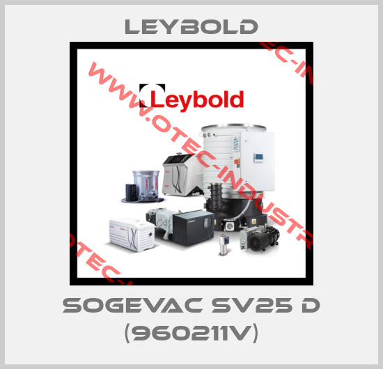 SOGEVAC SV25 D (960211V)-big