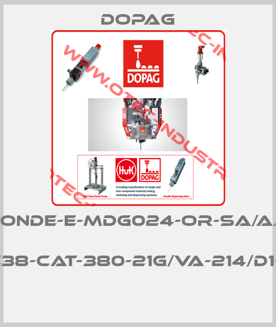 SONDE-E-MDG024-OR-SA/AA  C38-CAT-380-21G/VA-214/D10 -big