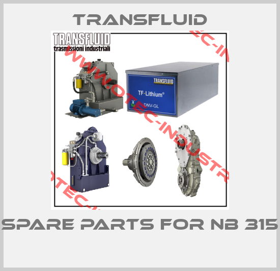 SPARE PARTS FOR NB 315 -big