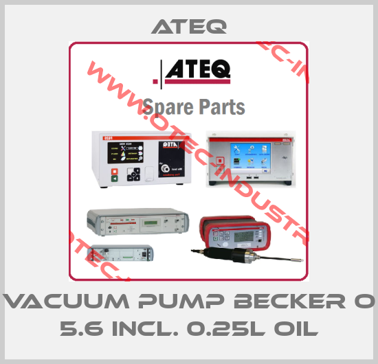 Vacuum pump Becker O 5.6 incl. 0.25l oil-big