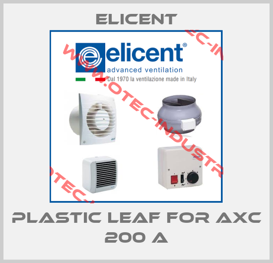 plastic leaf for AXC 200 A-big