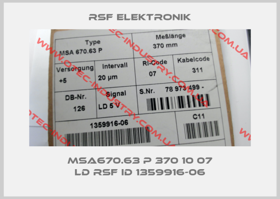 MSA670.63 P 370 10 07 LD RSF ID 1359916-06-big