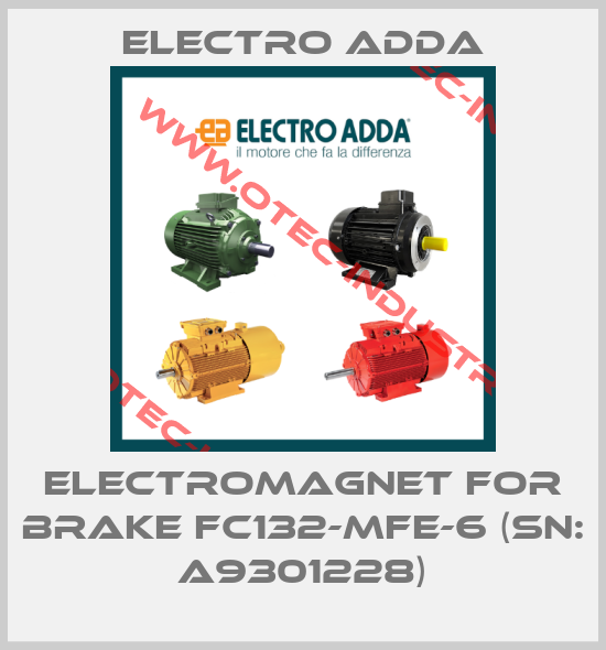 Electromagnet for brake FC132-MFE-6 (SN: A9301228)-big