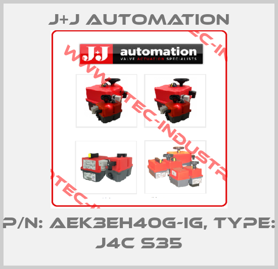 P/N: AEK3EH40G-IG, Type: J4C S35-big