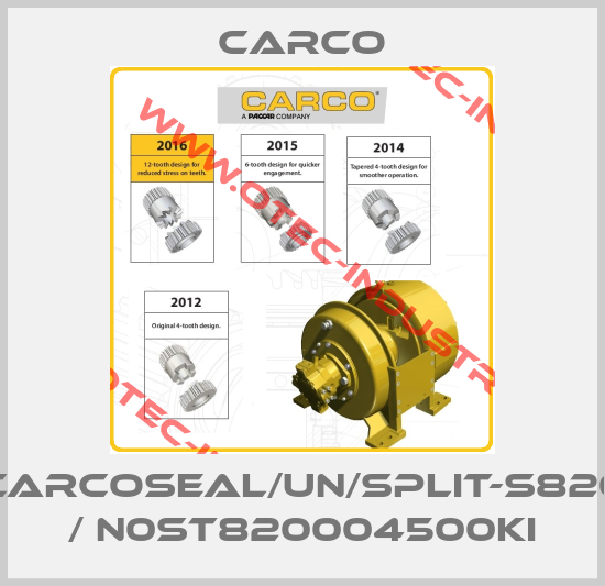 CARCOSEAL/UN/SPLIT-S820  / N0ST820004500KI-big