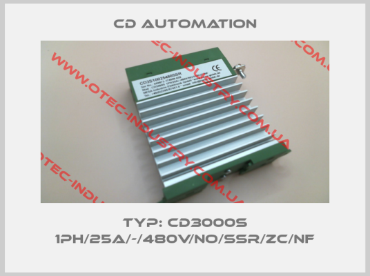 Typ: CD3000S 1PH/25A/-/480V/NO/SSR/ZC/NF-big