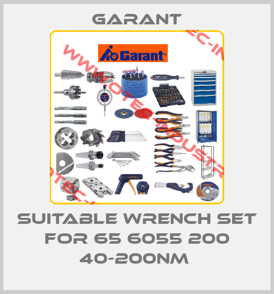 SUITABLE WRENCH SET FOR 65 6055 200 40-200NM -big