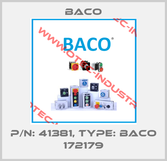 P/N: 41381, Type: BACO 172179-big