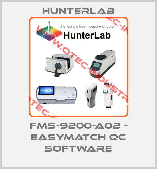 FMS-9200-A02 - EasyMatch QC Software-big