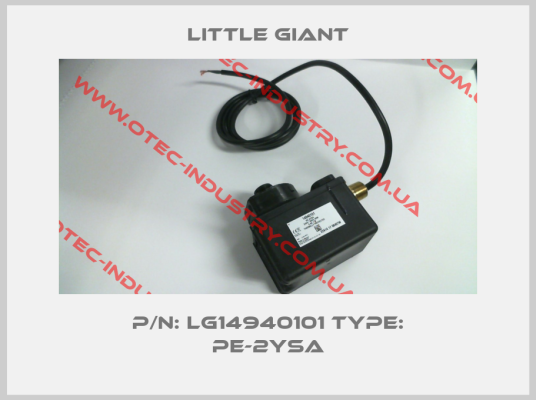 p/n: LG14940101 Type: PE-2YSA-big