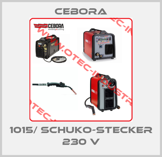 1015/ Schuko-Stecker 230 V-big