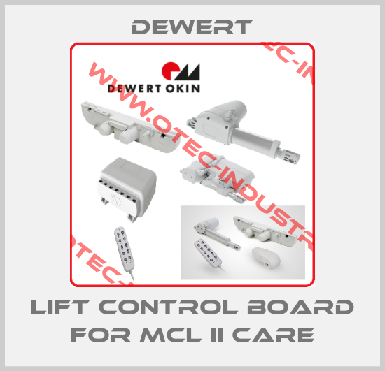 lift control board for MCL II CARE-big