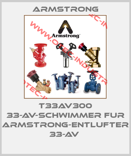 T33AV300 33-AV-SCHWIMMER FUR ARMSTRONG-ENTLUFTER 33-AV -big
