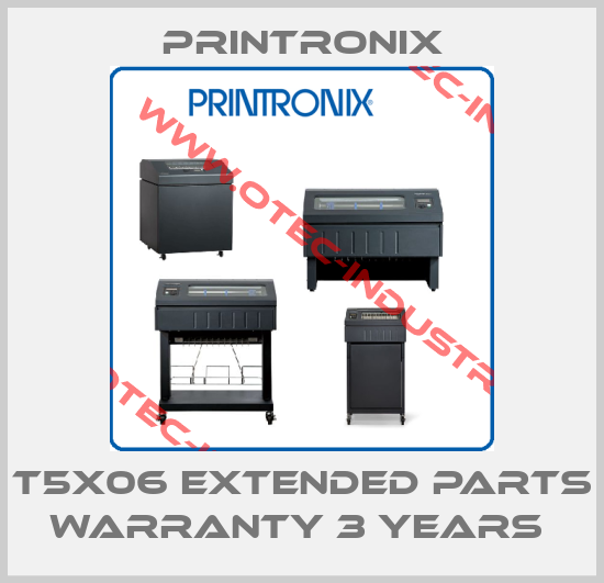 T5X06 Extended Parts Warranty 3 years -big