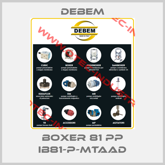 BOXER 81 PP IB81-P-MTAAD-big