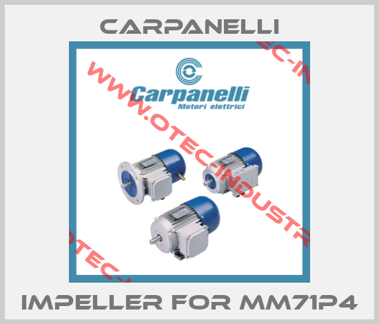 Impeller for MM71P4-big