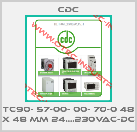 TC90- 57-00- 00- 70-0 48 X 48 MM 24....230VAC-DC-big