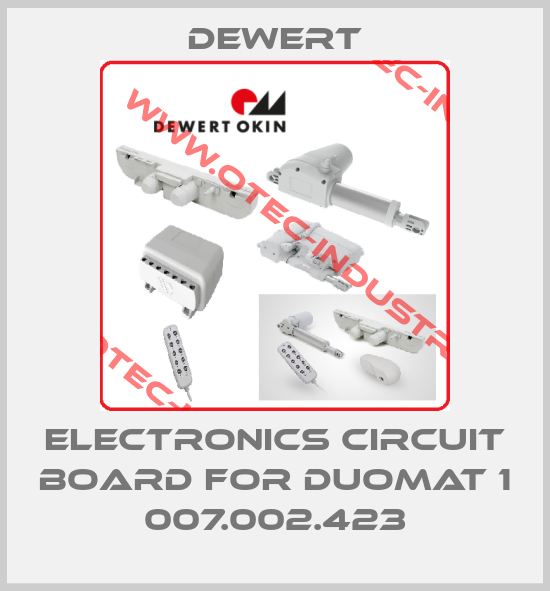 electronics circuit board for Duomat 1 007.002.423-big