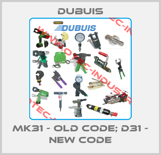 MK31 - old code; D31 - new code-big