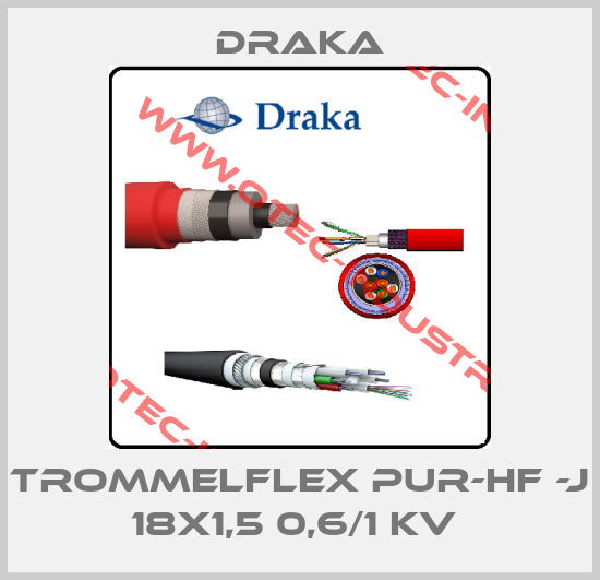 TROMMELFLEX PUR-HF -J 18X1,5 0,6/1 KV -big