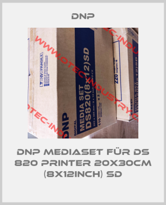 DNP Mediaset für DS 820 Printer 20x30cm (8x12inch) SD-big