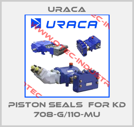 Piston seals  for KD 708-G/110-MU-big