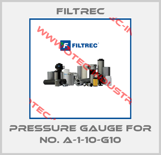 Pressure gauge for No. A-1-10-G10-big