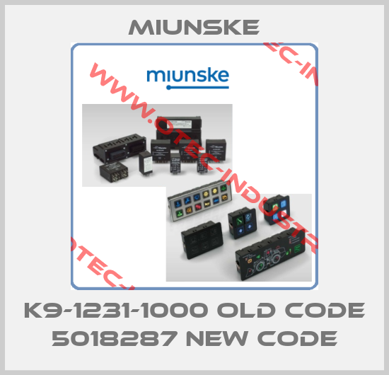 K9-1231-1000 old code 5018287 new code-big
