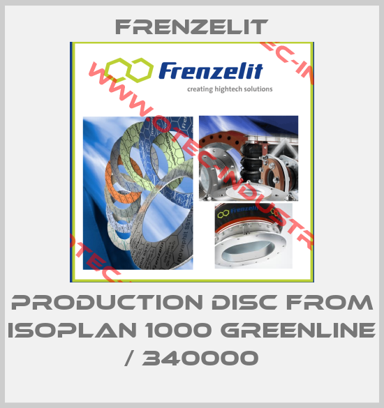 Production disc from isoplan 1000 Greenline / 340000-big