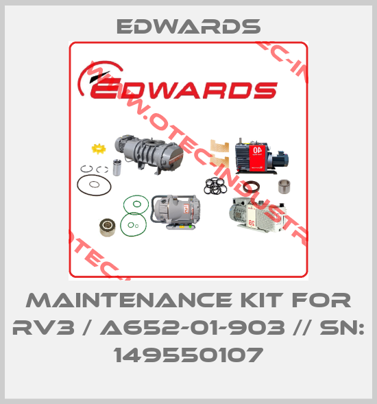 maintenance kit for RV3 / A652-01-903 // SN: 149550107-big