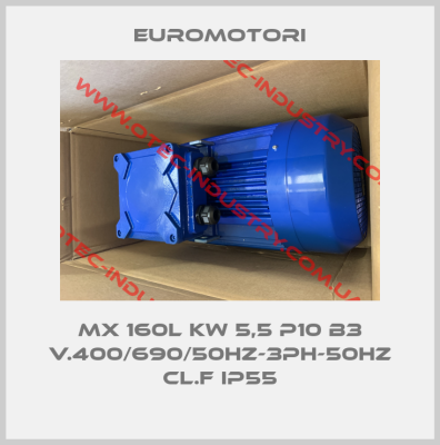 MX 160L kW 5,5 P10 B3 V.400/690/50Hz-3ph-50Hz CL.F IP55-big