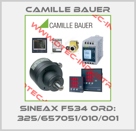 Sineax F534 ord: 325/657051/010/001-big