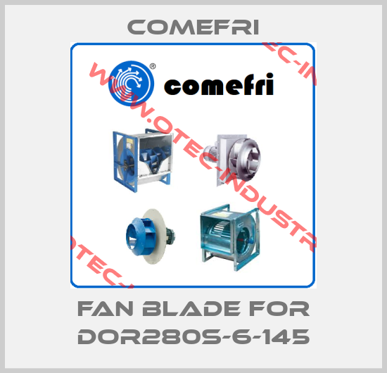 fan blade for DOR280S-6-145-big