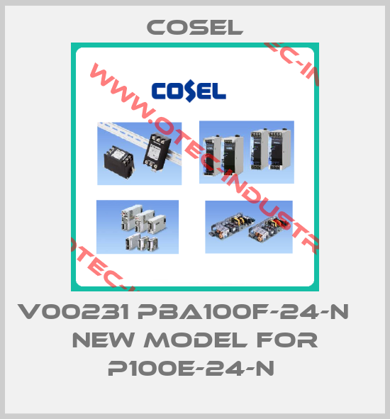 V00231 PBA100F-24-N    NEW MODEL FOR P100E-24-N -big