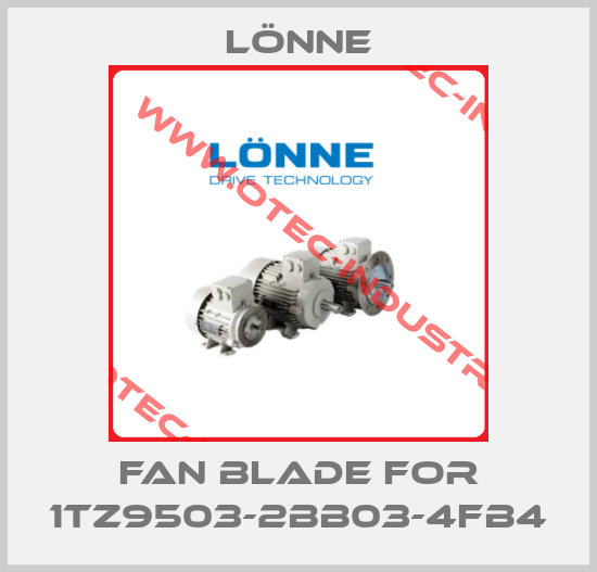 fan blade for 1TZ9503-2BB03-4FB4-big