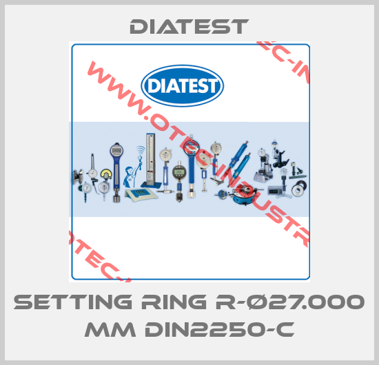 Setting ring R-Ø27.000 MM DIN2250-C-big