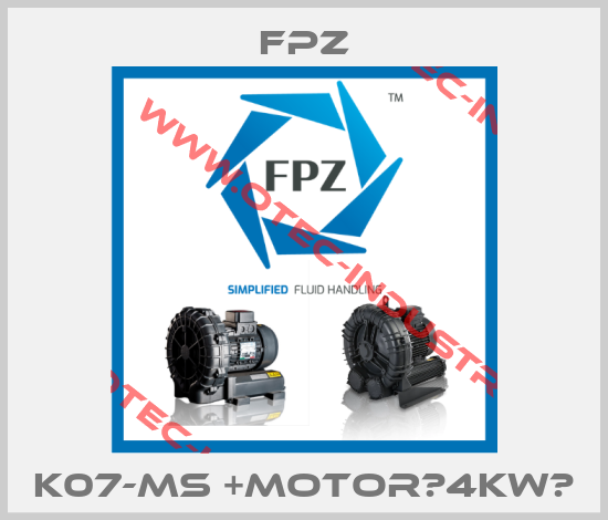 K07-MS +motor（4Kw）-big