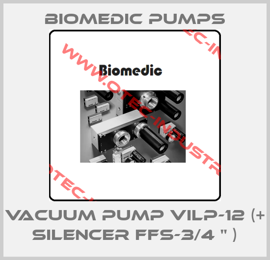 VACUUM PUMP VILP-12 (+ Silencer FFS-3/4 " )-big