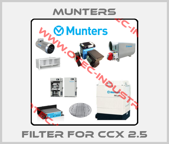 Filter for CCX 2.5-big