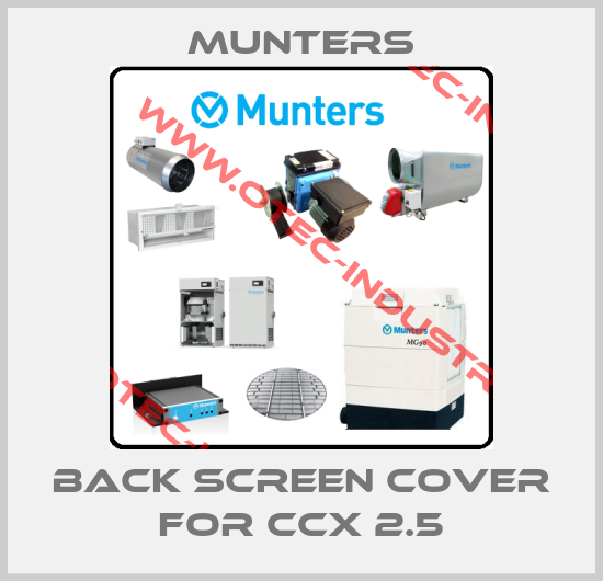 Back screen cover for CCX 2.5-big