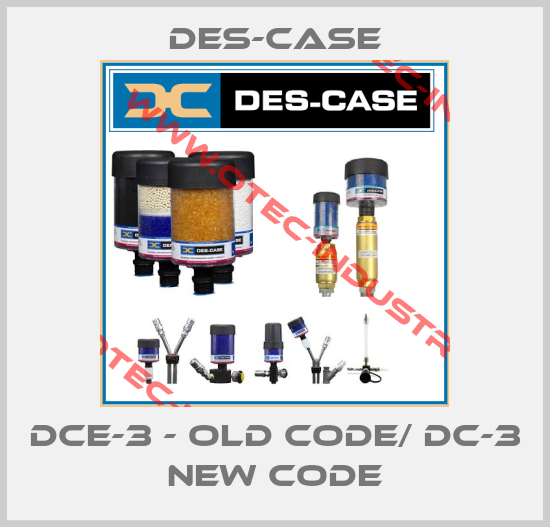 DCE-3 - old code/ DC-3 new code-big