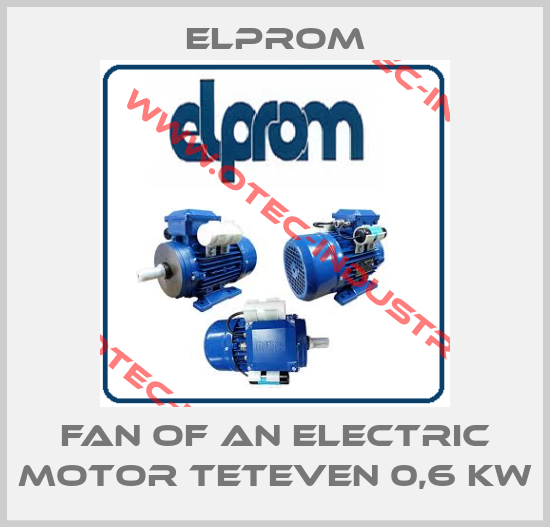 fan of an electric motor TETEVEN 0,6 KW-big