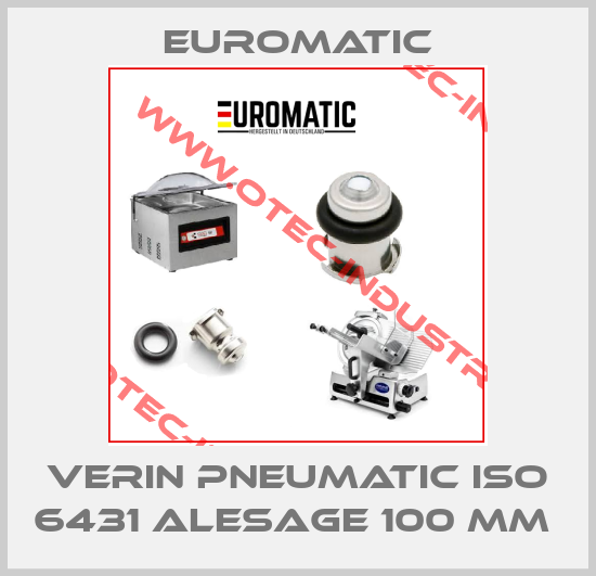 VERIN PNEUMATIC ISO 6431 ALESAGE 100 MM -big