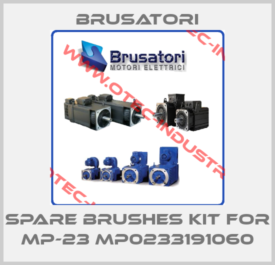 spare brushes kit for MP-23 MP0233191060-big