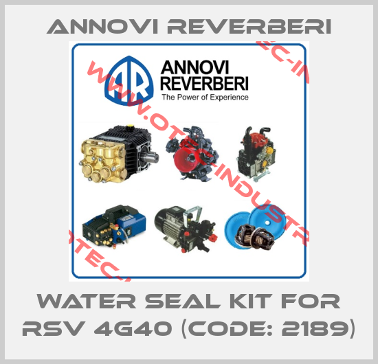 water seal kit for RSV 4G40 (code: 2189)-big