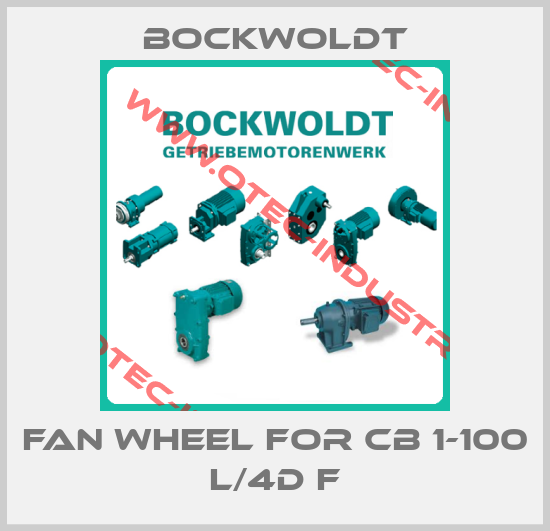 fan wheel for CB 1-100 L/4D F-big