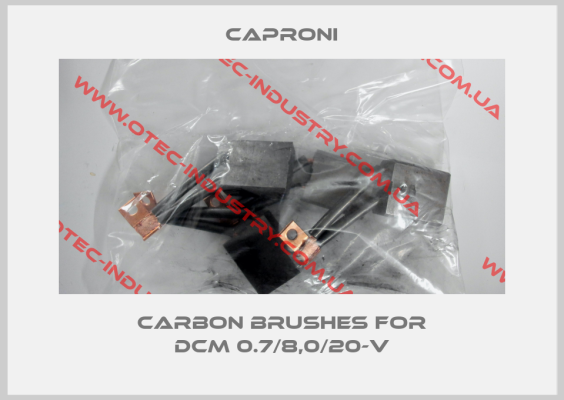 carbon brushes for DCM 0.7/8,0/20-V-big